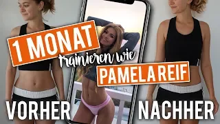 1 MONAT trainieren wie PAMELA REIF - SIEHT MAN EINEN UNTERSCHIED? | SNUKIEFUL