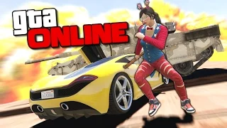 БЕГИ ИЛИ УМРИ ОТ БЕШЕНЫХ СУПЕРКАРОВ В GTA 5 ONLINE