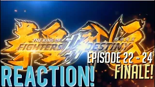 TAKING DOWN RUGAL!!🔥The King of Fighters: Destiny Episode 22 - 24 FINALE! Reaction🔥