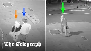 CCTV shows killer stalking ex-girlfriend moments before murder