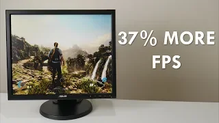 More FPS with Old Non-Widescreen Monitor