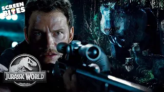 The Raptors Turn On Owen | Jurassic World (2015) | Screen Bites