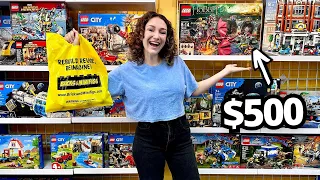 FINDING RARE & RETIRED LEGO SETS!!