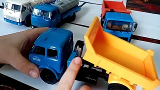 Мазы 1:43. Маз- 5334, маз-509, маз-5516