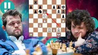 Perfect queen at chess | Magnus Carlsen vs Hans Niemann