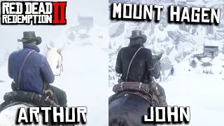 RDR 2 Secrets - Visiting Micah's hideout before and after the Epilogue. Will it be different? [4K]