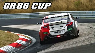 TOYOTA GR86 CUP | Racing on the Nürburgring 2022 | Flybys, Downshifts & Loud Exhaust