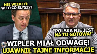 WIPLER UJAWNIA SZOKUJĄCE INFORMACJE! "POLSKA NIE JEST NA TO GOTOWA! MAM DOWODY!"