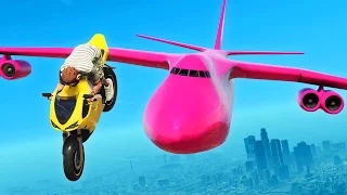 GTA 5 STUNTS: BEST MOMENTS! (GTA 5 Funny Moments Compilation)