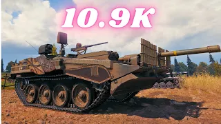 Strv 103B - 10.9K Damage & Strv 103B - 10K Damage World of Tanks Replays