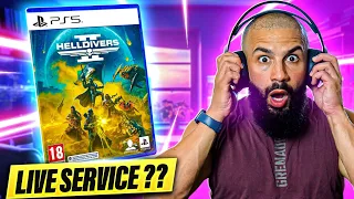 I Played Helldivers 2 on PS5 and it is INCREDIBLE…