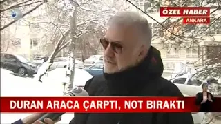 Tamer Karadağlı Kaza Yaptı. Aracın Sahibine Bıraktığı Notla Ulaştı.