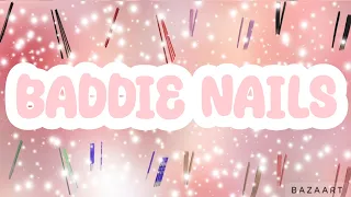 Baddie Nails codes free, #Roblox Nails #Bloxburg, berry avenue , cute fashion Nails for brokhaven rp