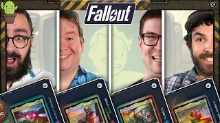 First Look FALLOUT Precon Decks | Dogmeat vs Dr. Madison vs Mothman vs Caesar