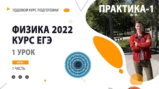 1 урок. Ядро ПРАКТИКА-1 - Годовой курс ФИЗИКА ЕГЭ 2022 Абель