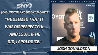 Josh Donaldson tries to explain how 'inside joke' led to benches clearing in Yanks win vs White Sox