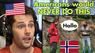 American Reacts to Alt for Norge (Learning Norwegian Behavior)