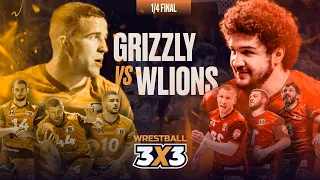 АМИРХАН ОЕВ врывается в WRESTBALL| LIONS vs GRIZZLY| 1/4 WRESTBALL 3x3