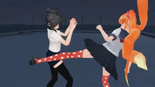 MMD Ayano VS Osana