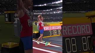 Matthew Boling did a WORLD RECORD 😱 #running #trackandfield #usainbolt