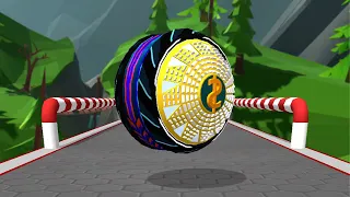 Rolling Ball Sky Escape Gameplay Speedrun All Levels 450-460