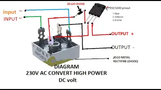How to convert 230v AC to HIGH VOLT DC without a transformer ?