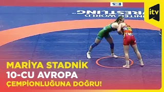 Mariya Stadnik Avropa çempionatında finala yüksəldi!