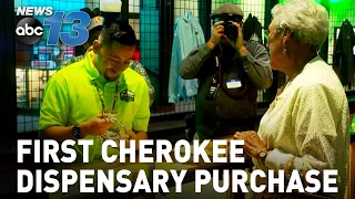 Beloved Woman makes meaningful first purchase at Cherokee dispensary