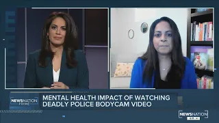 Mental health impact of watching deadly police bodycam video