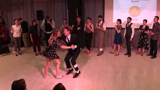 Lindy Hop Advanced Strictly Finals at Russian Swing Dance Championship 2018