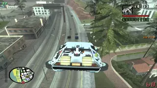 back to the future mod 2f in gta sandreas