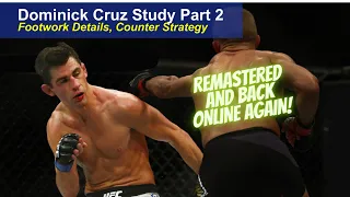 BJJ Scout: Dominick Cruz Study Part 2 - Footwork and Counter Strategy Explained  (Remastered)