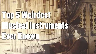 Top 5 Weirdest Musical Instruments Ever Known