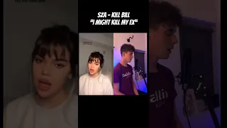 SZA - Kill Bill (I might kill my ex) singing duet #shorts #music #viral