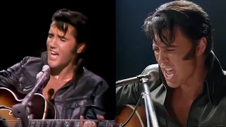 Elvis Presley & Austin Butler — "Trying to Get to You" 1968 Comeback Special Comparison