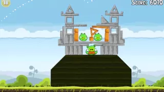 Official Angry Birds walkthrough for theme 4 levels 16-21