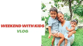 Weekend With Kids Vlog | Family time, Routine | Asherah Gomez