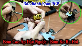 Hướng Dẫn Sửa Bơm Cao Áp Bị Đẩy Ngược - Bơm Không Ra Hơi | Bảo Hành Khi Mua Bơm Cao Áp PCP Của Shop