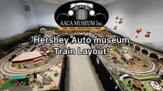 The GREAT O-Scale Train Layout at the Hershey Auto Museum in Hershey PA!