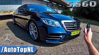 2018 Mercedes Benz S Class S560 REVIEW POV by AutoTopNL