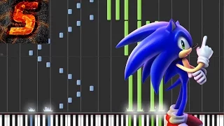 Sonic 06 Crisis City(Piano Tutorial_Synthesia_Remix)