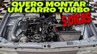 5 DICAS PARA MONTAR SEU CARRO TURBO - RACETECH DRAG RACE TEAM @escoladegaragem4449