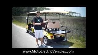 Learn About the 8 Passenger Street Legal Golf Cart from Moto Electric Vehicles