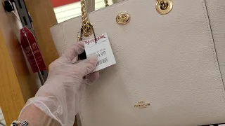 TJ Maxx ~ Shop with Me! Finding another Coach Lane Bag.....