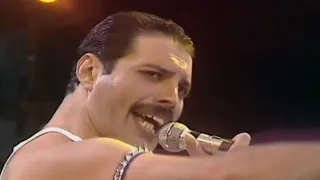 Queen Live Aid 1985 - Bohemian Rhapsody - Radio Ga Ga -  I Want To Break Free