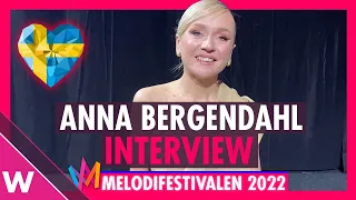 Anna Bergendahl – “Higher Power” | Melodifestivalen 2022 Interview after Heat 4 in Stockholm