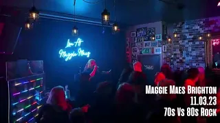 70s Vs 80s Rock Show Highlights @ Maggie Maes Brighton