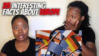 AMERICAN COUPLE REACT "25 Interesting Facts About Europe That Most People Don't Know"