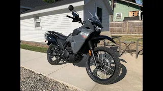 I sold my KLX300...and bought a KLR650 S!