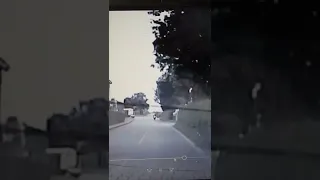 motorbike near miss